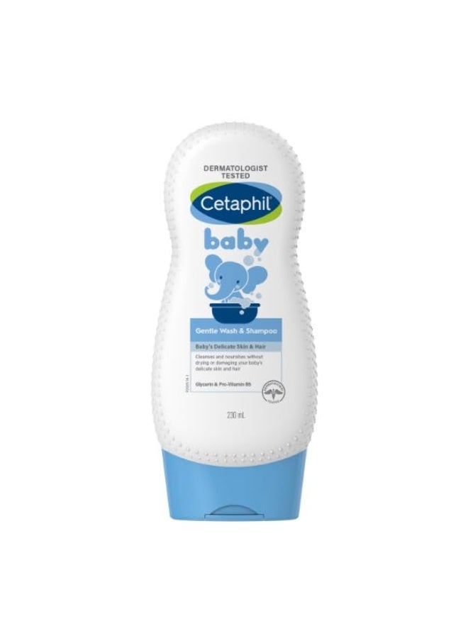Cetaphil Baby Gentle Wash Shampoo - Pack of 230 ml - Image 1